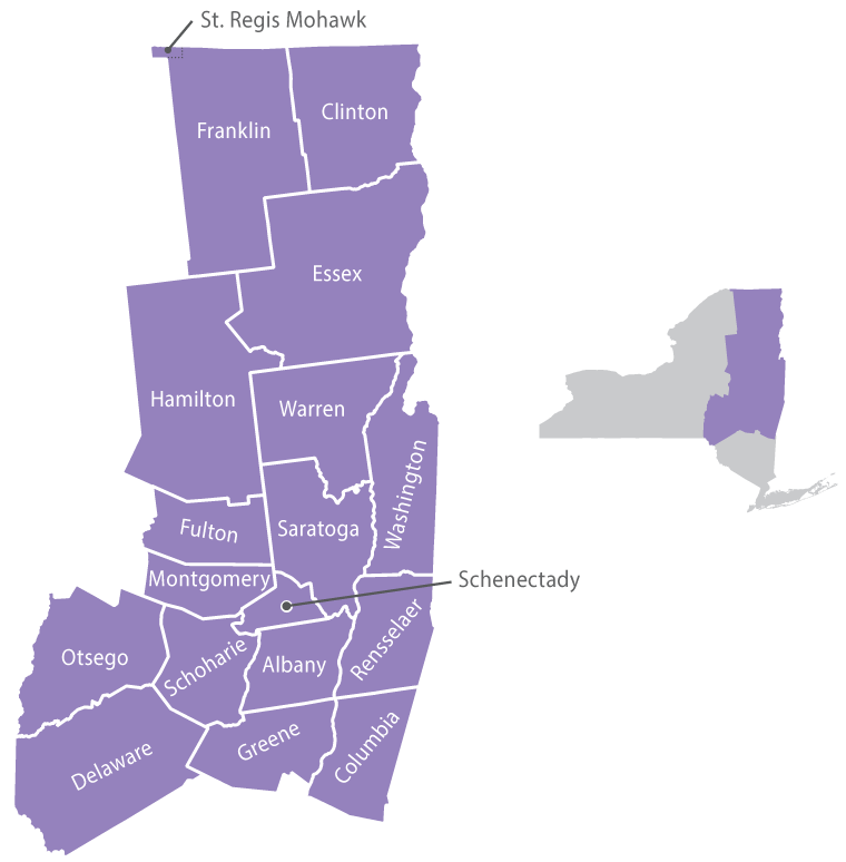 Map of Region 4