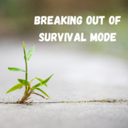 Breaking Out of Survival Mode