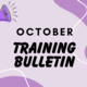 Monthly YIP Training Bulletin